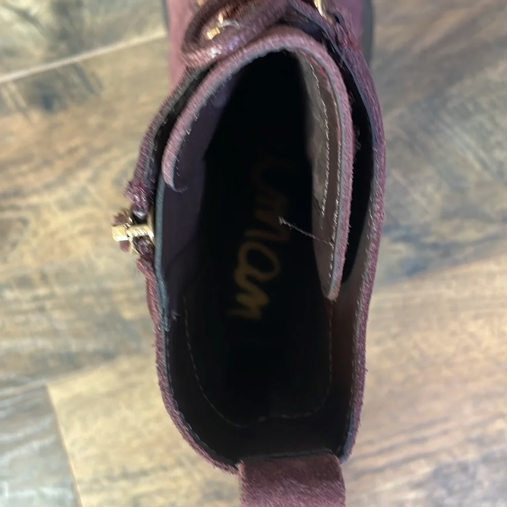 NEW! Sam Edelman Lovrin Women’s Leather Combat Boots Size 7 - Picture 10 of 12